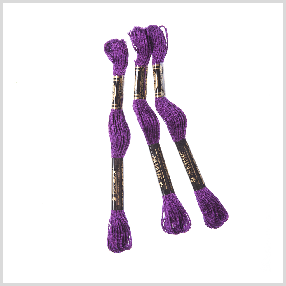 3-Pack DMC Size 6 Embroidery Floss #550 Pansy 3-Pack DMC Size 6 Embroidery Floss #550 Pansy