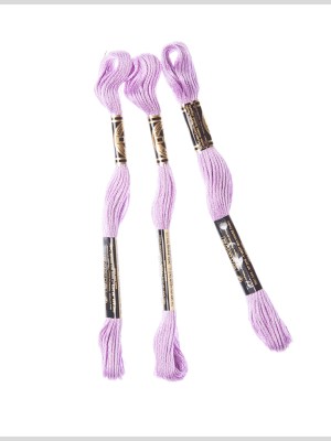 3-Pack DMC Size 6 Embroidery Floss #554 Light Violet 3-Pack DMC Size 6 Embroidery Floss #554 Light Violet