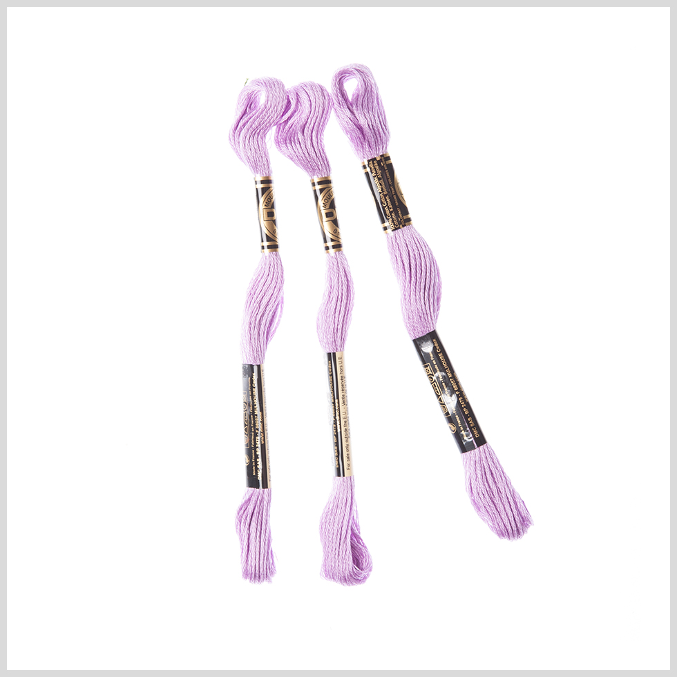 3-Pack DMC Size 6 Embroidery Floss #554 Light Violet 3-Pack DMC Size 6 Embroidery Floss #554 Light Violet