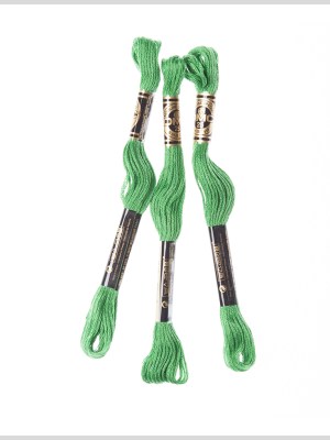 3-Pack DMC Size 6 Embroidery Floss #701 Fern Green 3-Pack DMC Size 6 Embroidery Floss #701 Fern Green