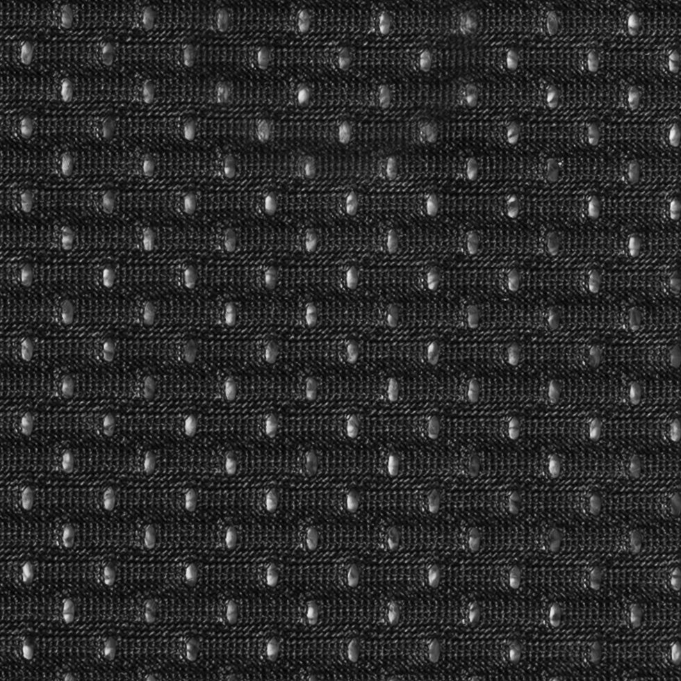 Polyester Athletic Mesh - Black 100 Denier