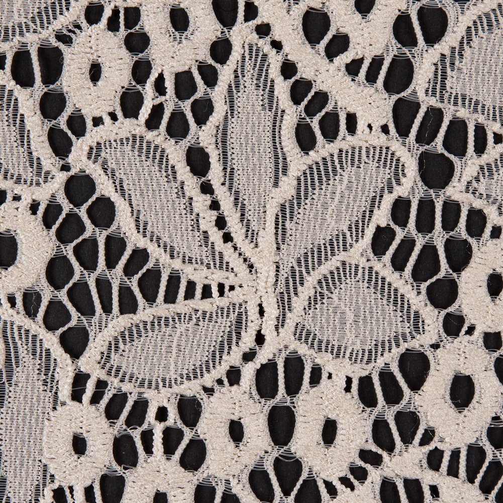 Stretch Lace – Off-White Floral – Katerina Collection Stretch Lace – Off-White Floral – Katerina Collection