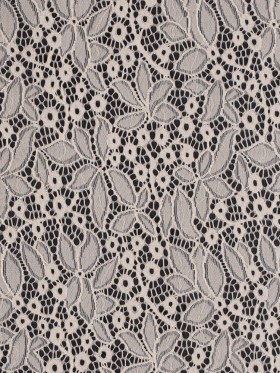 Stretch Lace – Off-White Floral – Katerina Collection Stretch Lace – Off-White Floral – Katerina Collection