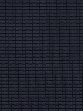 Navy Square Quilted Coating Navy Square Quilted Coating