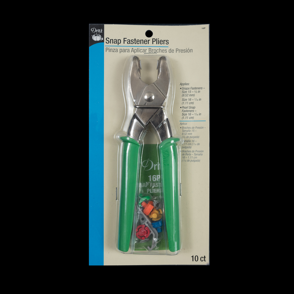 Dritz Green Snap Fastener Pliers Kit – 0.375″ and 0.438″ Dritz Green Snap Fastener Pliers Kit – 0.375″ and 0.438″