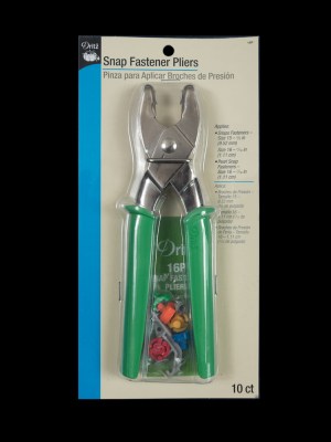 Dritz Green Snap Fastener Pliers Kit – 0.375″ and 0.438″ Dritz Green Snap Fastener Pliers Kit – 0.375″ and 0.438″