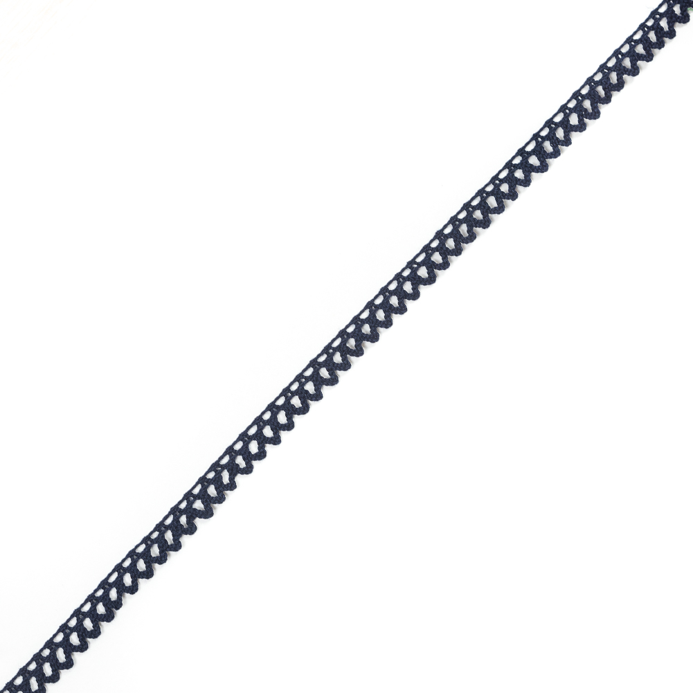 Navy Crochet Trim – 0.5″ Navy Crochet Trim – 0.5″