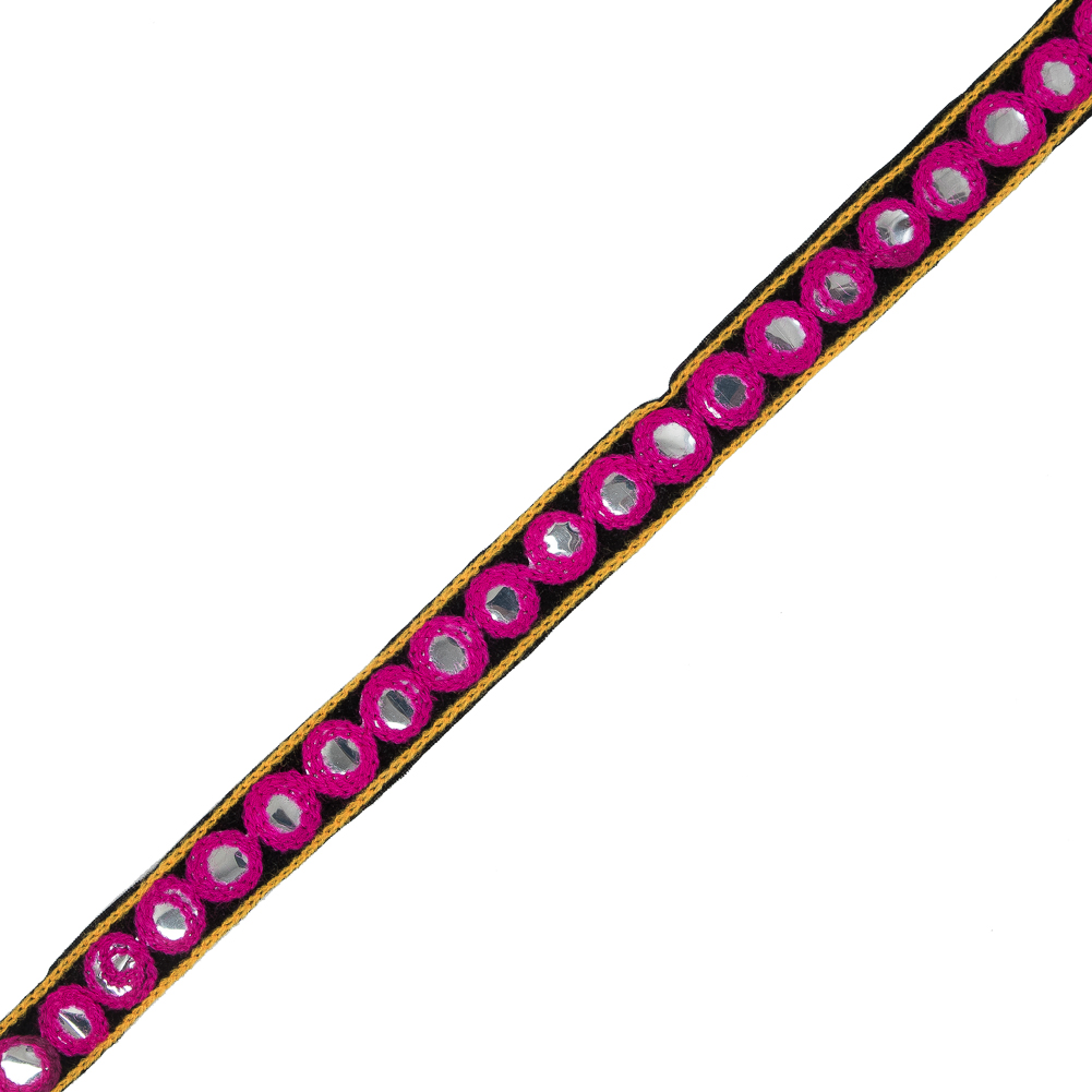 Hot Pink Mirror Trim – 0.75″ Hot Pink Mirror Trim – 0.75″