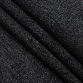 Crinkled Linen and Rayon Gauze – Black – Ushuaia Collection Crinkled Linen and Rayon Gauze – Black – Ushuaia Collection
