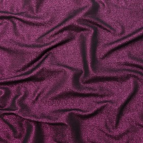 Metallic Fuchsia and Black Cotton Tweed Metallic Fuchsia and Black Cotton Tweed