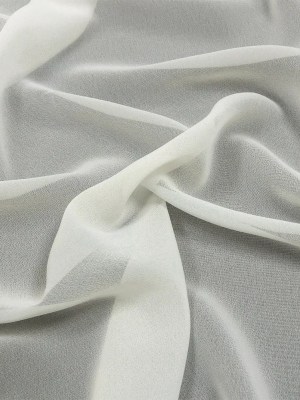 Lux Multi-Twist Polyester Chiffon – Cannoli Cream – Esma Collection Lux Multi-Twist Polyester Chiffon – Cannoli Cream – Esma Collection