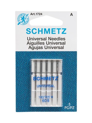 Schmetz Universal Machine Needles – 60/8 – 5 ct Schmetz Universal Machine Needles – 60/8 – 5 ct