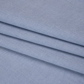 Cotton Oxford Shirting – Medium Blue – Deadstock Cotton Oxford Shirting – Medium Blue – Deadstock