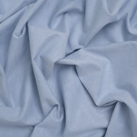 Cotton Oxford Shirting – Baby Blue – Deadstock Cotton Oxford Shirting – Baby Blue – Deadstock