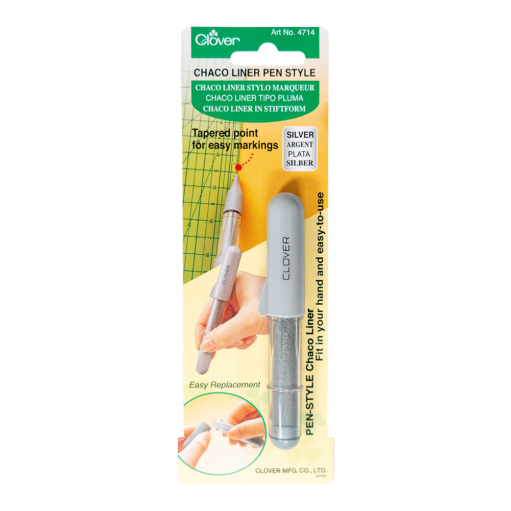 Clover Pen Style Chaco Liner – Silver Clover Pen Style Chaco Liner – Silver
