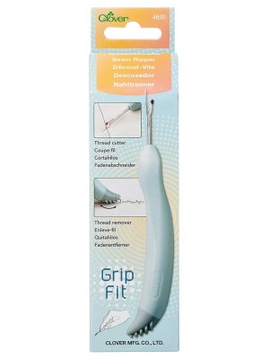 Clover Grip Fit Seam Ripper with Thread Remover Clover Grip Fit Seam Ripper with Thread Remover