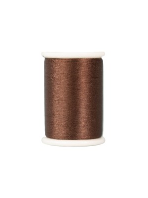 Clover Silk Thread 100m – Dark Brown Clover Silk Thread 100m – Dark Brown