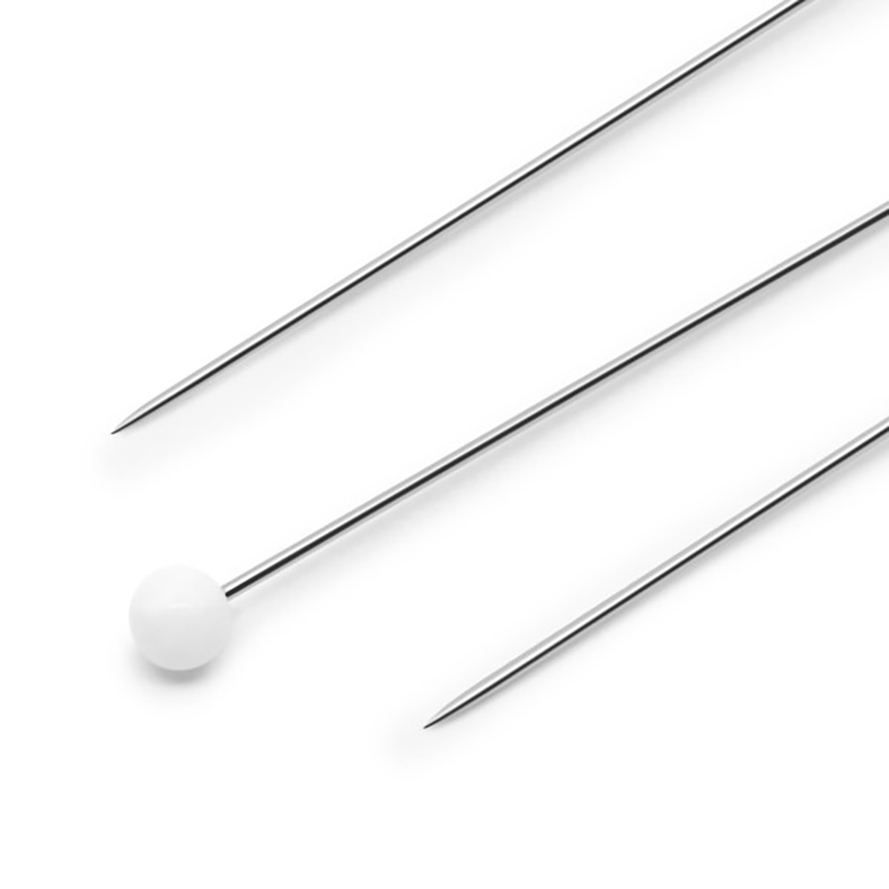 Dritz Extra-Fine Glass Head Pins - 1.375" White - 250 ct