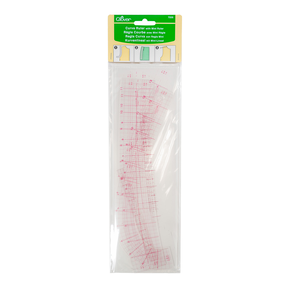 Clover Curve Rulers Set with Mini Ruler – 3 pc Clover Curve Rulers Set with Mini Ruler – 3 pc