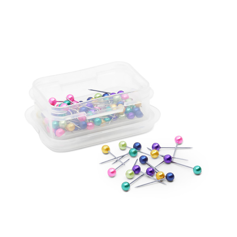Dritz Petite Pearlized Pins – 3/4″ Assorted Colors – 100 ct Dritz Petite Pearlized Pins – 3/4″ Assorted Colors – 100 ct
