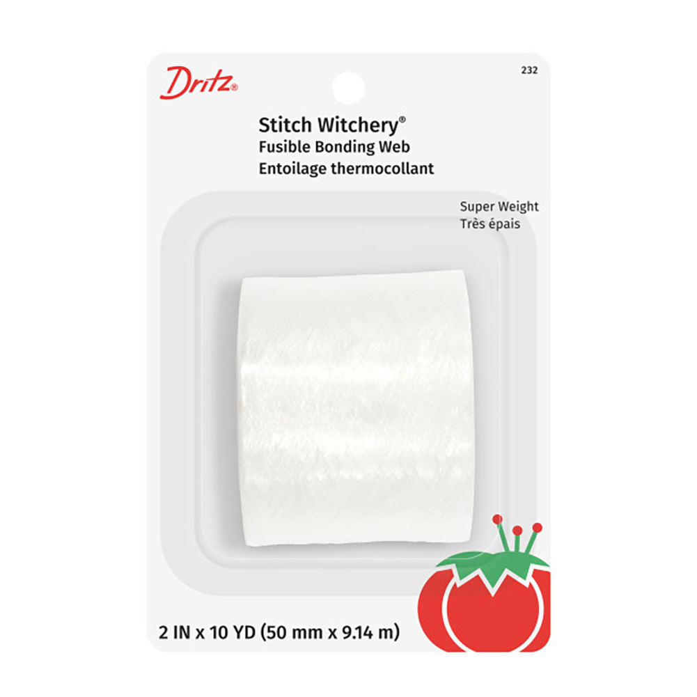 Dritz Stitch Witchery® Fusible Bonding Web – Super Weight – 2″ x 10yds Dritz Stitch Witchery® Fusible Bonding Web – Super Weight – 2″ x 10yds