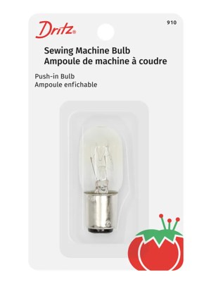 Dritz Sewing Machine Light Bulb with Bayonet Base Dritz Sewing Machine Light Bulb with Bayonet Base