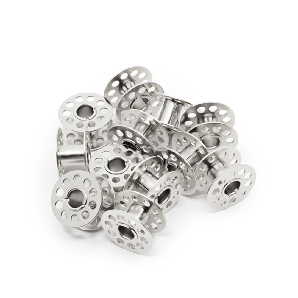 Dritz Box of Class 15 Metal Bobbins - 12ct