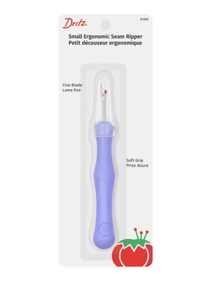 Dritz Small Ergonomic Seam Ripper – Purple Dritz Small Ergonomic Seam Ripper – Purple