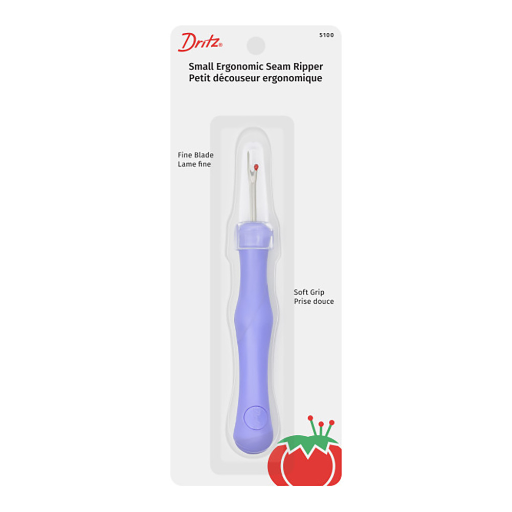 Dritz Small Ergonomic Seam Ripper – Purple Dritz Small Ergonomic Seam Ripper – Purple