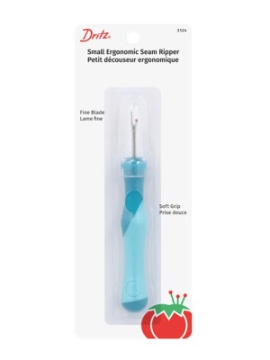 Dritz Small Ergonomic Seam Ripper – Aqua Dritz Small Ergonomic Seam Ripper – Aqua