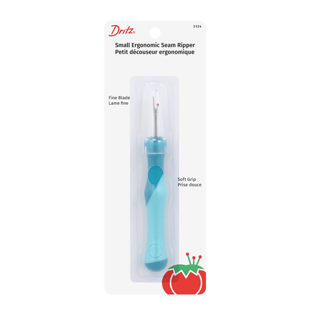 Dritz Small Ergonomic Seam Ripper – Aqua Dritz Small Ergonomic Seam Ripper – Aqua