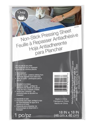 Dritz Non-Stick Pressing Sheet – 18″ x 18″ Dritz Non-Stick Pressing Sheet – 18″ x 18″