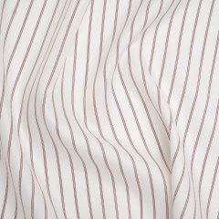 Acetate Twill Lining – White, Black and Red Stripes – Deadstock Acetate Twill Lining – White, Black and Red Stripes – Deadstock