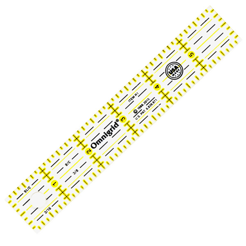 Omnigrid Ruler – 1″ x 6″ Omnigrid Ruler – 1″ x 6″