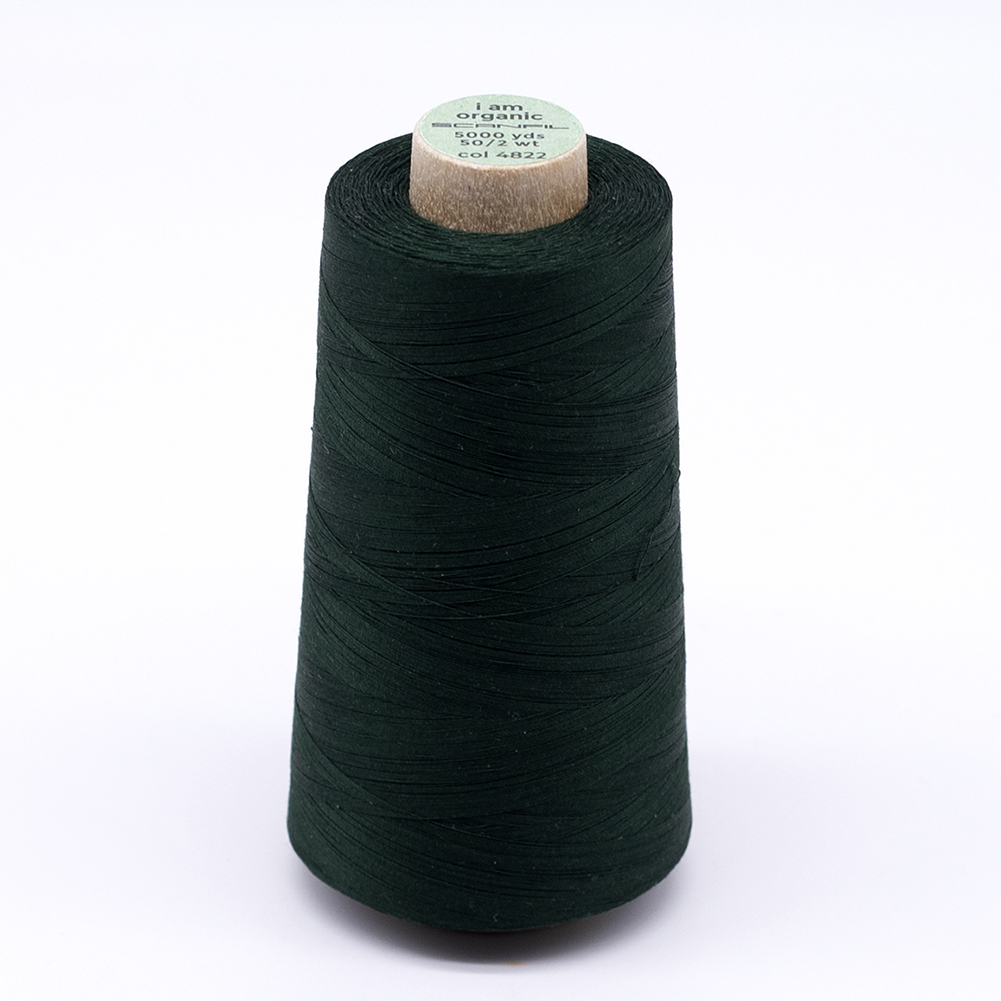 SCANFIL® 50wt Organic Pima Cotton Thread 5000 yd Cones – 4822 Mountain View SCANFIL® 50wt Organic Pima Cotton Thread 5000 yd Cones – 4822 Mountain View