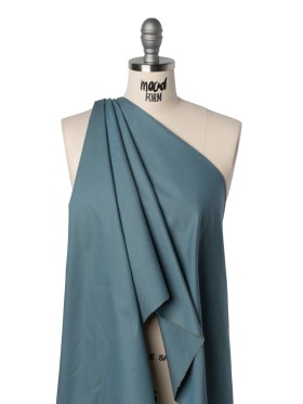 Cotton Oxford Shirting – Country Blue – Deadstock Cotton Oxford Shirting – Country Blue – Deadstock