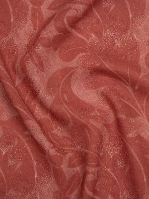 Linen and Rayon Woven – Soft Red and White Fanciful Leaves – Mood Exclusive Maple Moondust Print Linen and Rayon Woven – Soft Red and White Fanciful Leaves – Mood Exclusive Maple Moondust Print