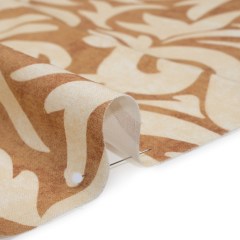 Linen and Rayon Woven – Beige and Tan Leafy Swirls – Mood Exclusive Windswept Sands Print Linen and Rayon Woven – Beige and Tan Leafy Swirls – Mood Exclusive Windswept Sands Print