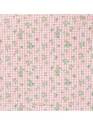 Crinkled Cotton Gauzy Woven – Pink, White and Yellow Flowers on Gingham – Mood Exclusive Picnic Petals Print Crinkled Cotton Gauzy Woven – Pink, White and Yellow Flowers on Gingham – Mood Exclusive Picnic Petals Print