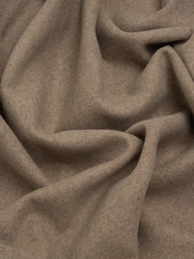 Recycled Brushed Wool Blend Twill Coating – Walnut Brown – Made in Italy – Maeve Collection Recycled Brushed Wool Blend Twill Coating – Walnut Brown – Made in Italy – Maeve Collection