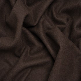 Recycled Brushed Wool Blend Twill Coating – Dark Brown – Made in Italy – Maeve Collection Recycled Brushed Wool Blend Twill Coating – Dark Brown – Made in Italy – Maeve Collection