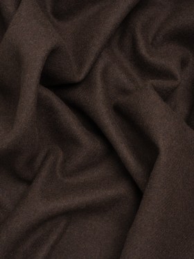Recycled Brushed Wool Blend Twill Coating – Dark Brown – Made in Italy – Maeve Collection Recycled Brushed Wool Blend Twill Coating – Dark Brown – Made in Italy – Maeve Collection