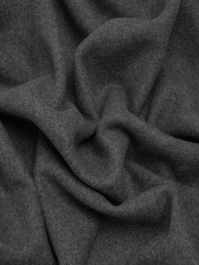 Recycled Brushed Wool Blend Twill Coating – Lead Gray – Made in Italy – Maeve Collection Recycled Brushed Wool Blend Twill Coating – Lead Gray – Made in Italy – Maeve Collection