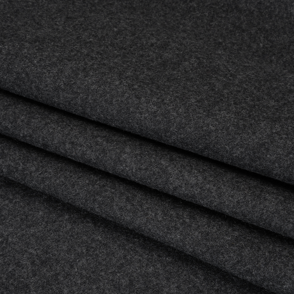 Recycled Brushed Wool Blend Twill Coating – Smoke Gray – Made in Italy – Maeve Collection Recycled Brushed Wool Blend Twill Coating – Smoke Gray – Made in Italy – Maeve Collection