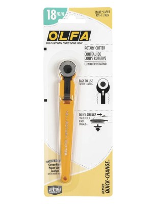 Olfa 18mm Quick Change Rotary Cutter Olfa 18mm Quick Change Rotary Cutter