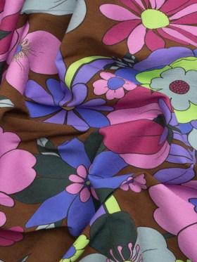 Mood Exclusive Daisy Delight Stretch Viscose and Polyamide Twill Mood Exclusive Daisy Delight Stretch Viscose and Polyamide Twill