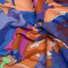 Mood Exclusive Over the Moon Stretch Viscose and Polyamide Twill Mood Exclusive Over the Moon Stretch Viscose and Polyamide Twill