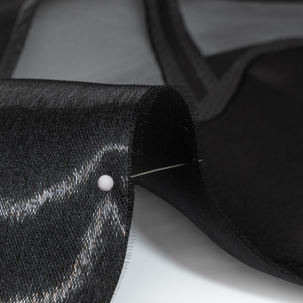 Black Abstract Luxury Burnout Brocade Black Abstract Luxury Burnout Brocade