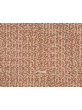 Cotton and Linen Canvas Print – Ginger Block Print Florals – British Imported Cotton and Linen Canvas Print – Ginger Block Print Florals – British Imported