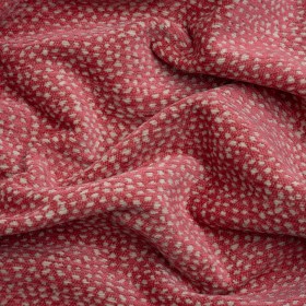 Upholstery Chenille – Bubblegum Spotted – Remus Collection Upholstery Chenille – Bubblegum Spotted – Remus Collection